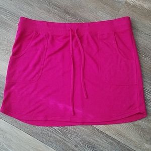 Balance Collection Light Fleece Drawstring Skirt!